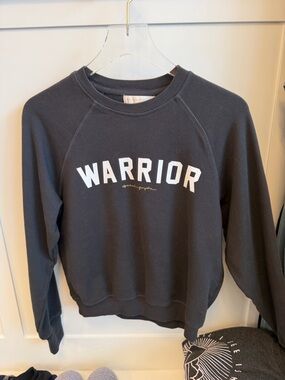 Spiritual Gangster Warrior Crewneck Sweatshirt - Black